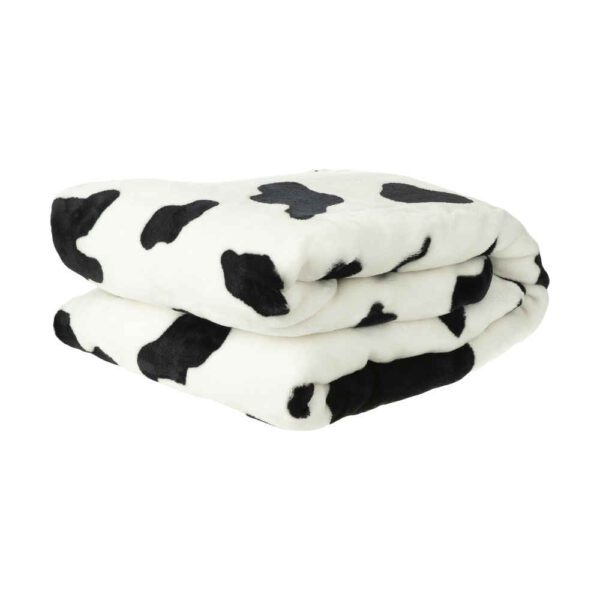 Iranian-Golbaft-Single-Bed-Blanket-Model-Cow-Print1 Price and Buy Golbaft Iranian Single Bed Blanket Cow Print