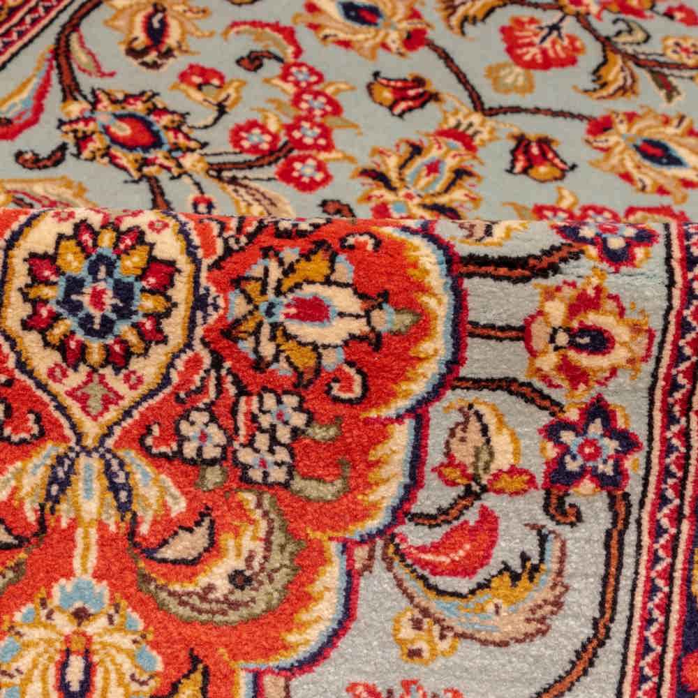 Price and Buy Qom Medallion Hand-Knotted Persian Runner Carpet Aseman - Image 2