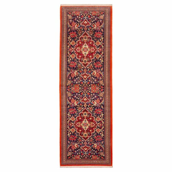 Iranian-Hand-Knotted-Rug-Runner-Model-Sahra3 Price and Buy Qom Hand-Knotted Persian Runner Carpet Model Sahra