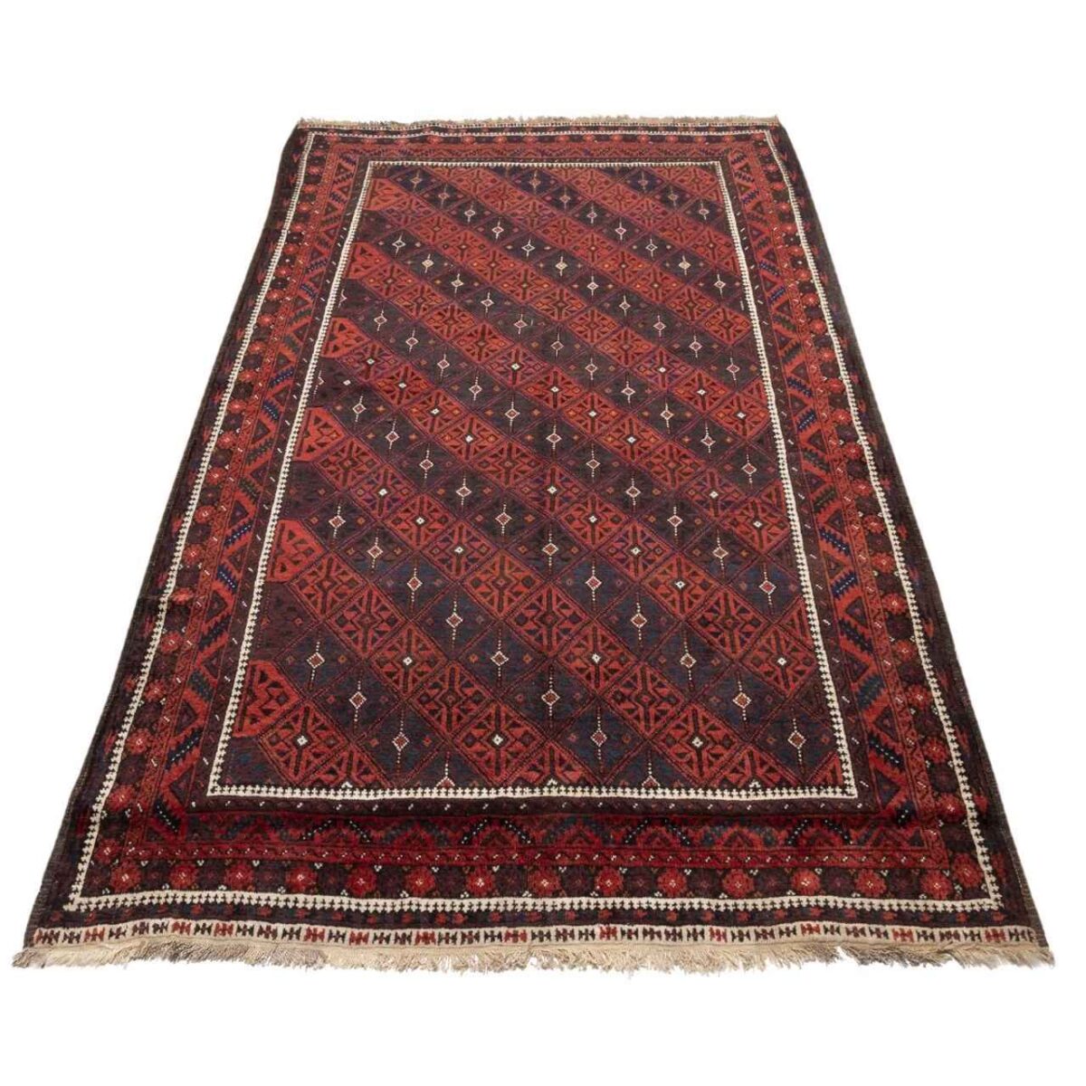 Price and Buy Vintage Hand-Knotted Persian Carpet Model Red - Image 2