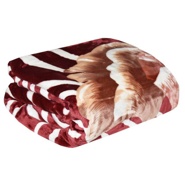 Iranian-Magenta-Single-Bed-blanket-Size-220×240-2 Price and Buy Golbaft Double Bed Blanket 220×240 cm Magenta