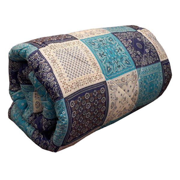Iranian-Traditional-Vintage-Korsi-Quilt-Model-Seness-2 Price and Buy Persian Korsi Quilt – Thick, Heavy, and Warm Double Sized Seness