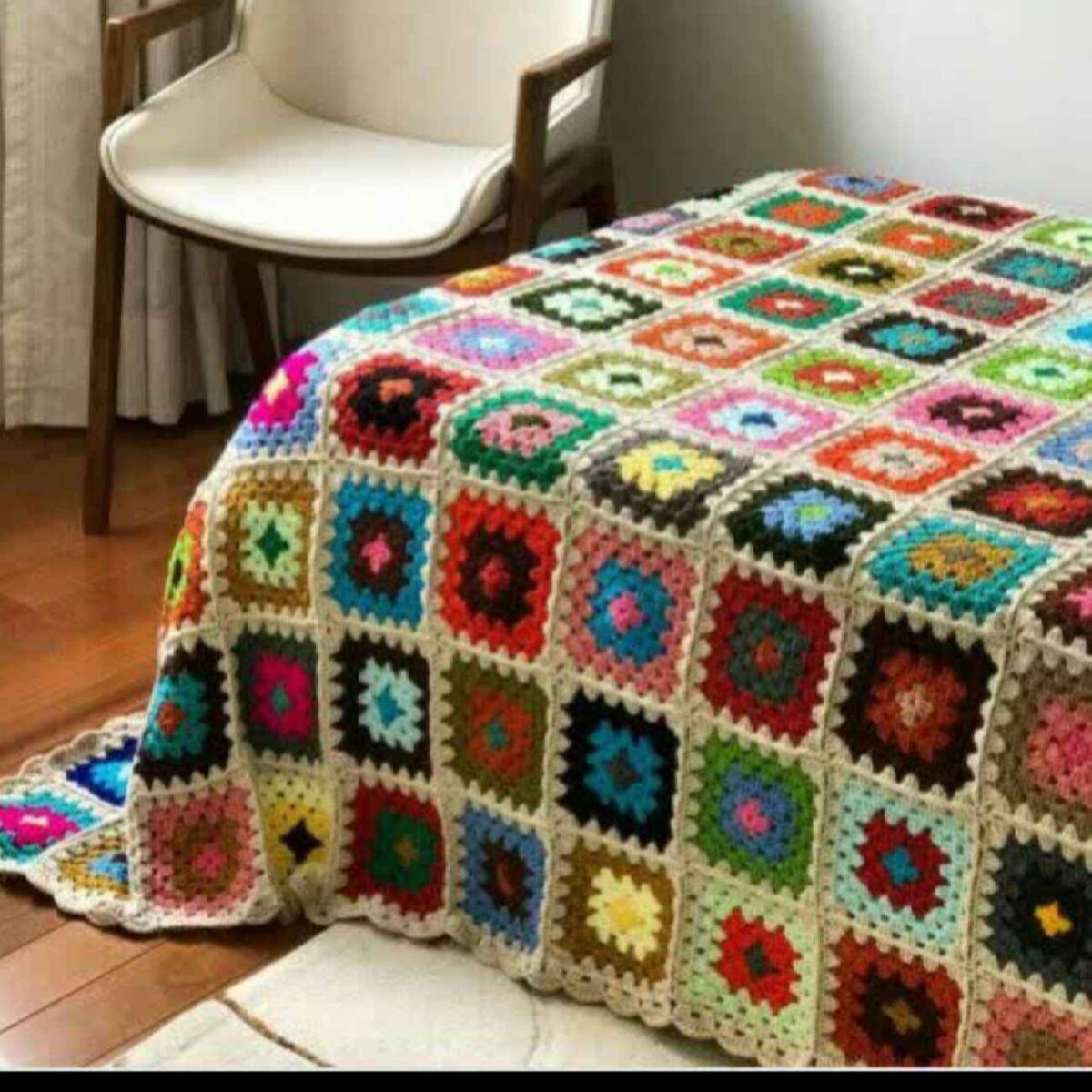 Price and Buy Knitted Crochet Bedspread Chic and Cozy – Perfect for Bedroom Makeovers