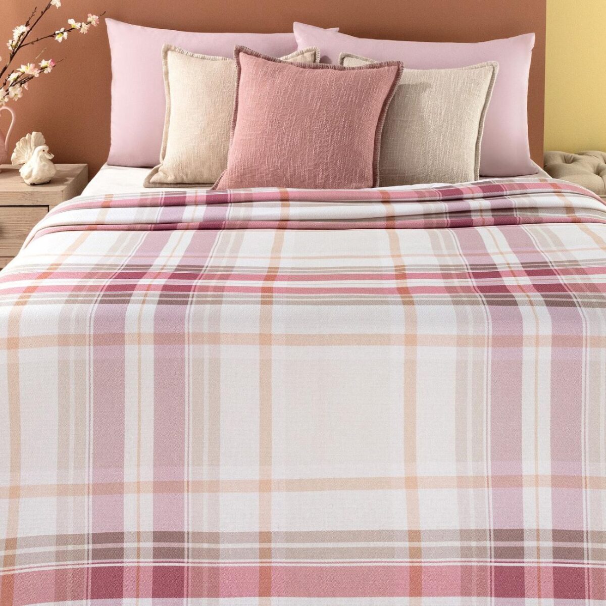 Price and Buy Madame Coco Aigle Model Double Bedspread – Size 220×200 cm