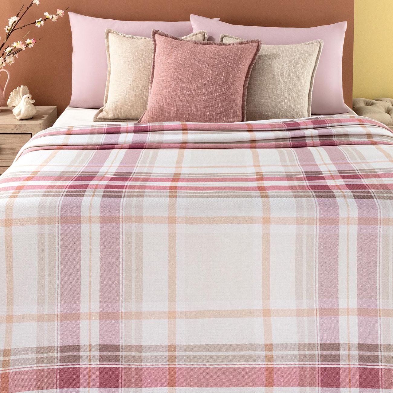 Price and Buy Madame Coco Aigle Model Double Bedspread – Size 220×200 cm