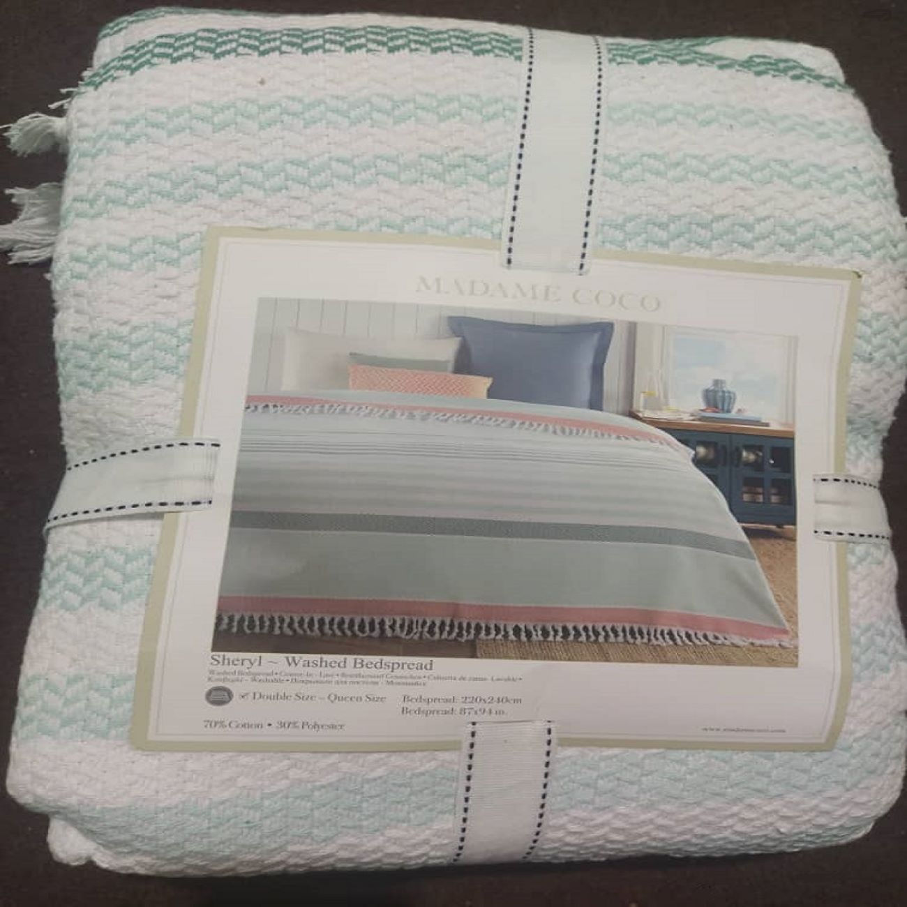 Price and Buy Madame Coco Sheryl Model 1-Piece Double Bedspread - Image 5