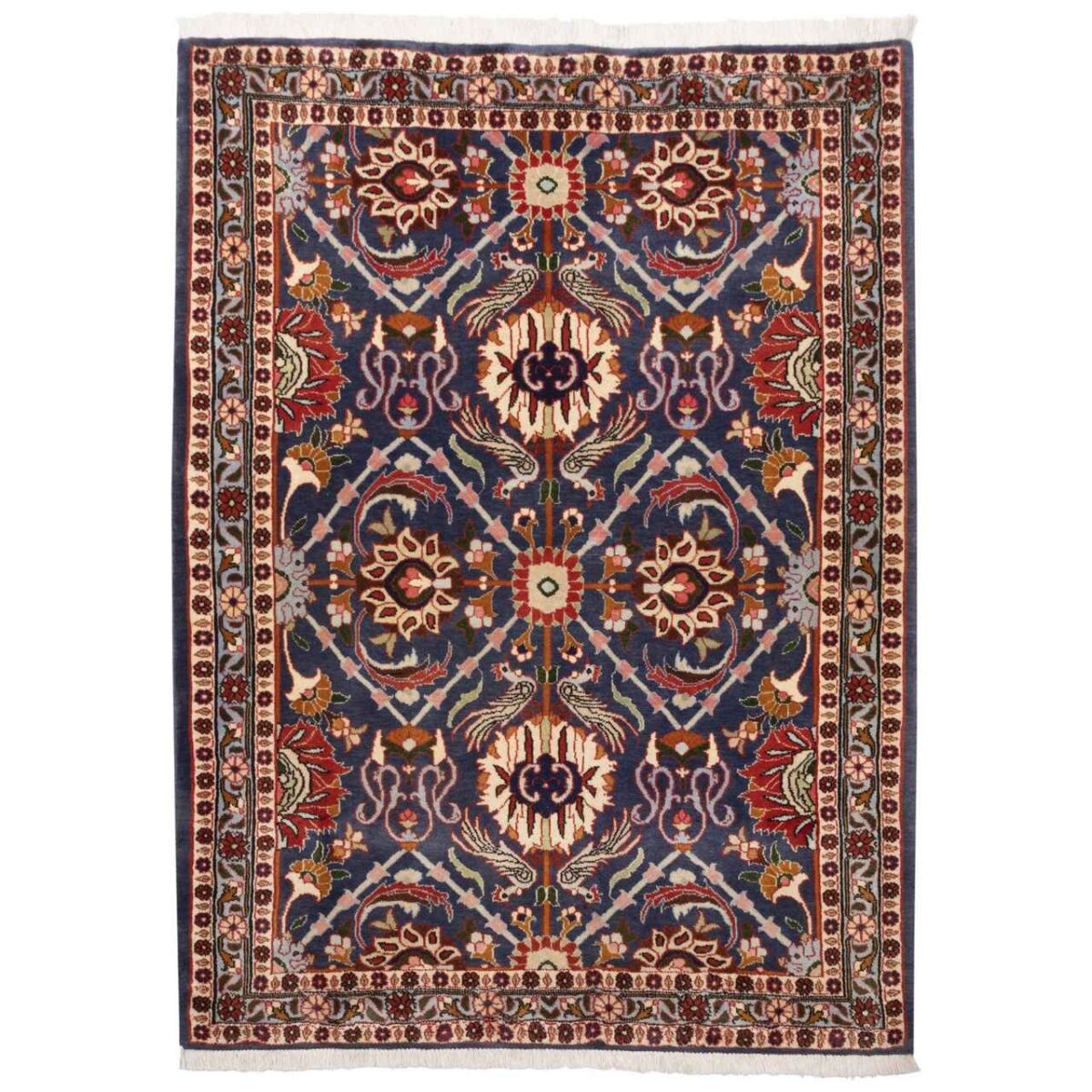 Price and Buy Vintage Persian Carpet Intricately Hand-Knotted Wool Navazesh