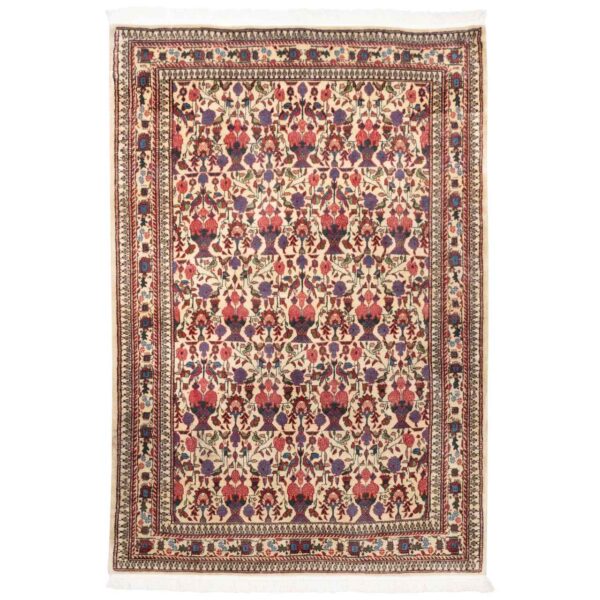Old-Varamin-Persian-Area-Rug-Model-Tiara3 Price and Buy Vintage Persian Carpet Intricately Hand-Knotted Wool Tiara