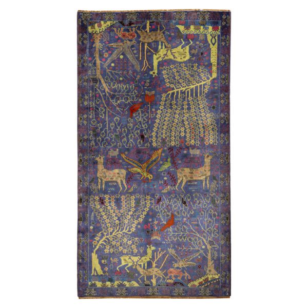 Price and Buy Artistic Collectible Persian Wool Carpet Hand-Knotted in Baluchistan