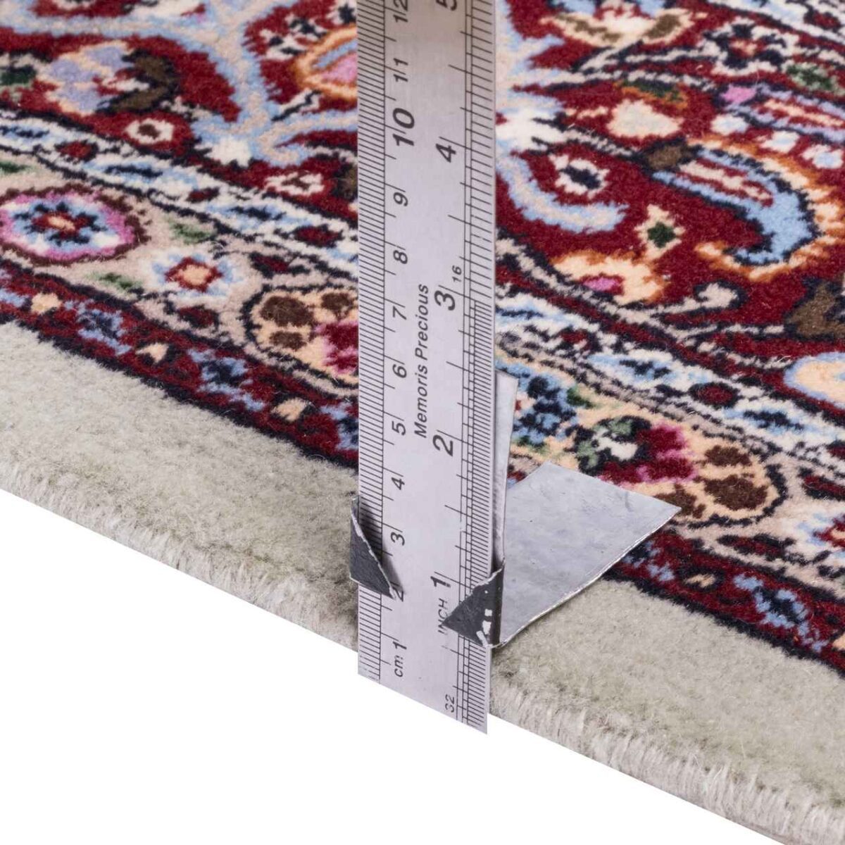 Price and Buy Persian Carpet in Silk & Wool Original Hand-Knotted in Birjand Riz Mahi - Image 6
