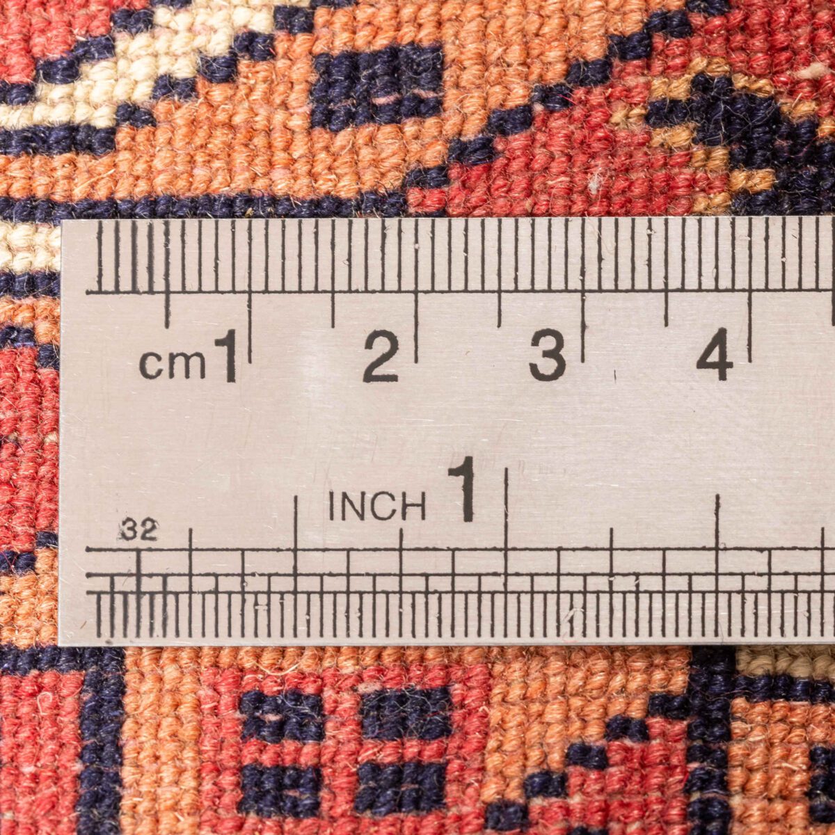 Price and Buy Persian Carpet with Wool Hand-Knotted Genuine in Golestan Torkaman Red - Image 3