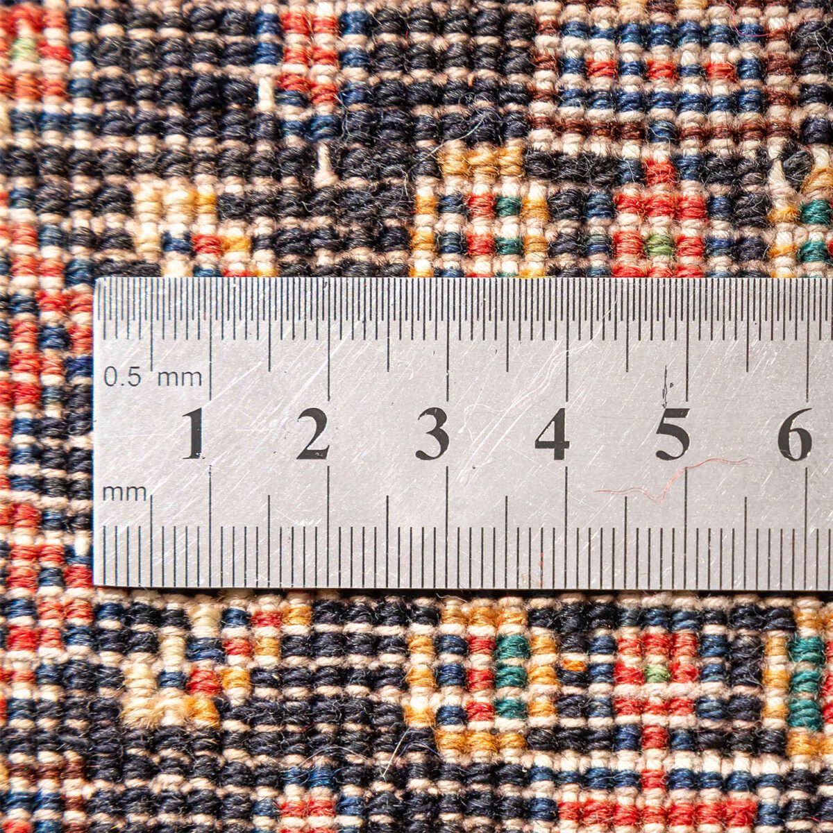 Price and Buy Persian Carpet with Wool Original Hand-Knotted in Kurdistan Herati Brown - Image 2