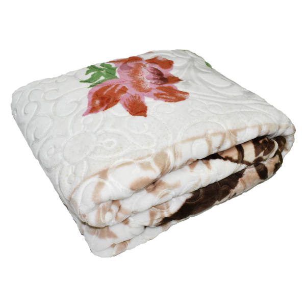 Persian-Golbaft-Single-Bed-Blanket-Model-Cherry-2-1 Price and Buy Golbaft Persian Single Bed Blanket Model Cherry