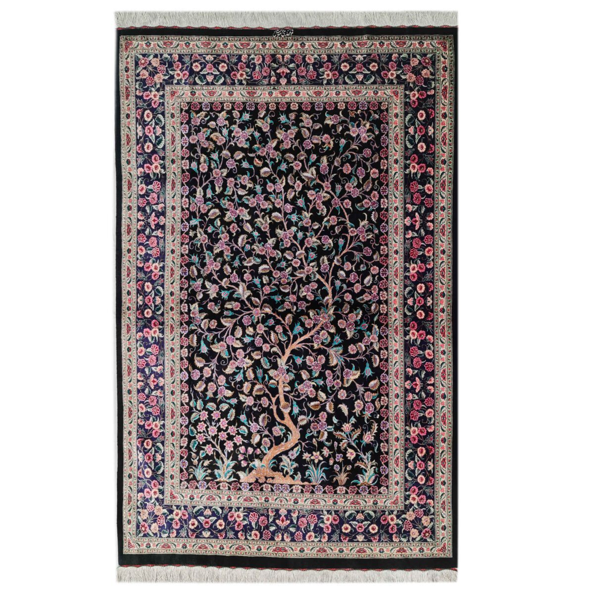 Price and Buy Persian Carpet Hand-Knotted Zanjan Masterpiece Floral Behesht