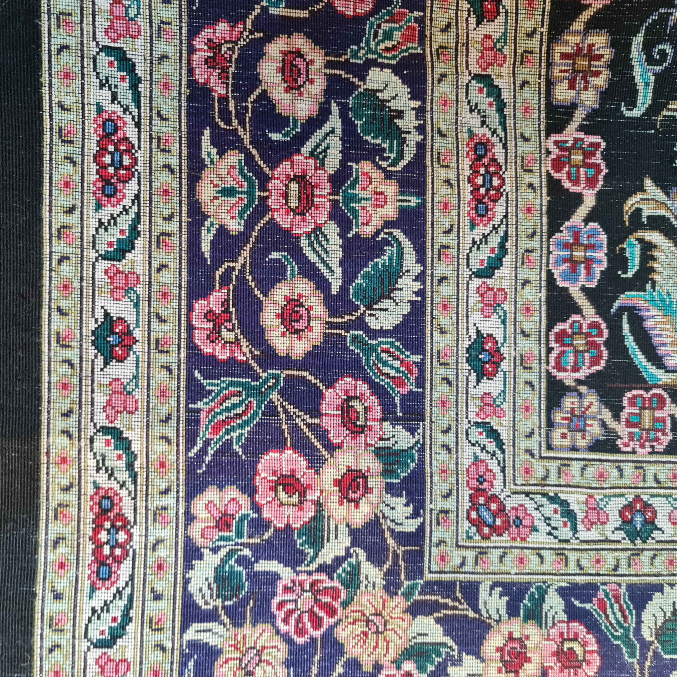 Price and Buy Persian Carpet Hand-Knotted Zanjan Masterpiece Floral Behesht - Image 4