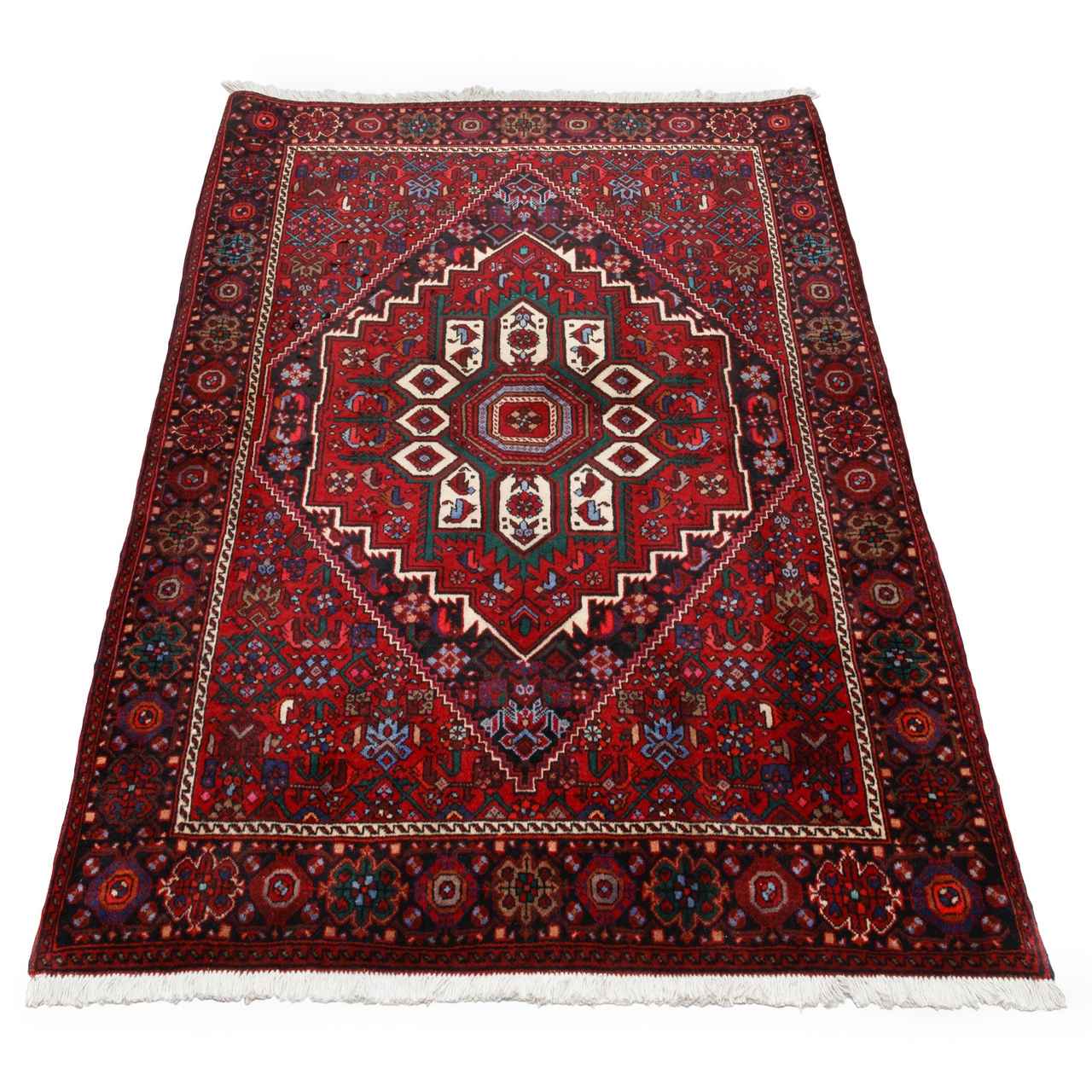 Price and Buy Persian Carpet Hand-Knotted Zanjan Masterpiece in Wool & Cotton - Image 6