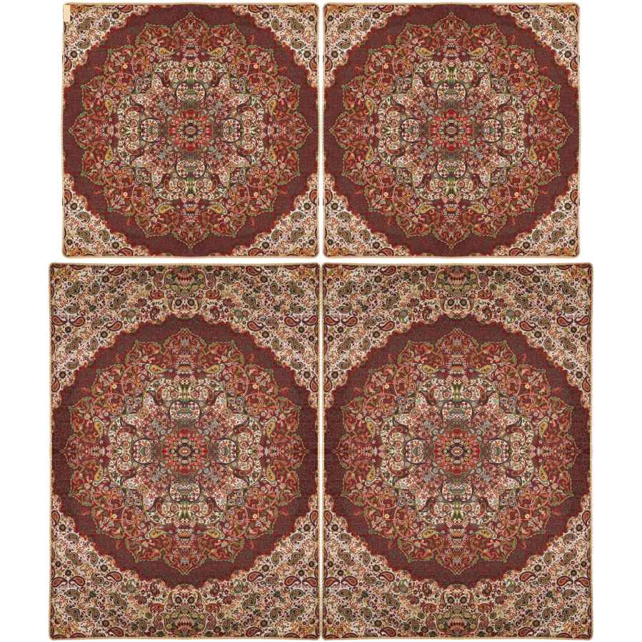 Price and Buy Persian Bedspread Set – Oriental Style Double Size with Termeh Fabric – Hana - Image 3