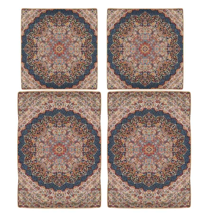 Price and Buy Persian Bedspread Set – Oriental Style Double Size with Termeh Fabric – Ordibehesht - Image 2
