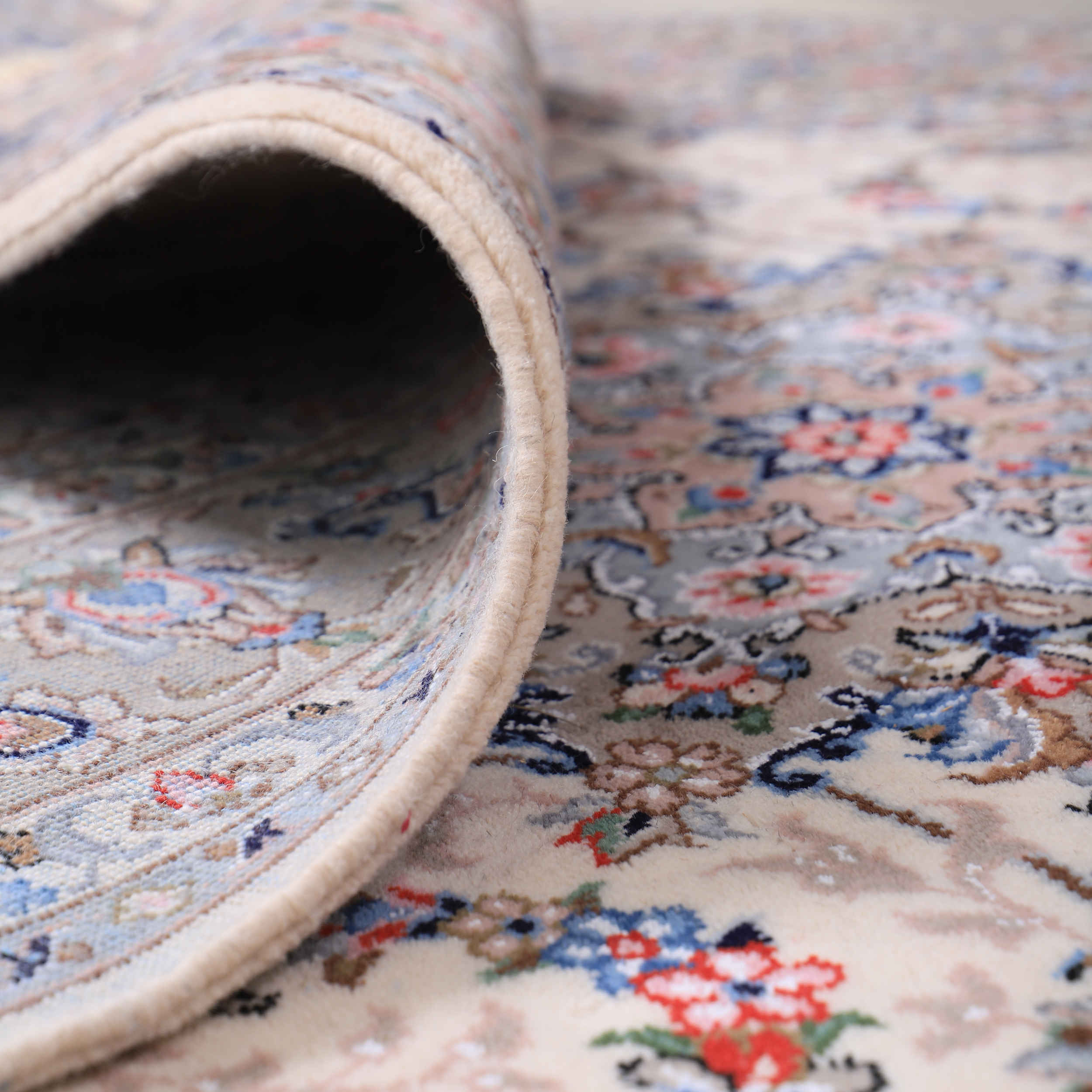 Price and Buy Persian Wool Carpet Hand-Knotted Genuine in Ardakan Lachak Toranj Cream - Image 2