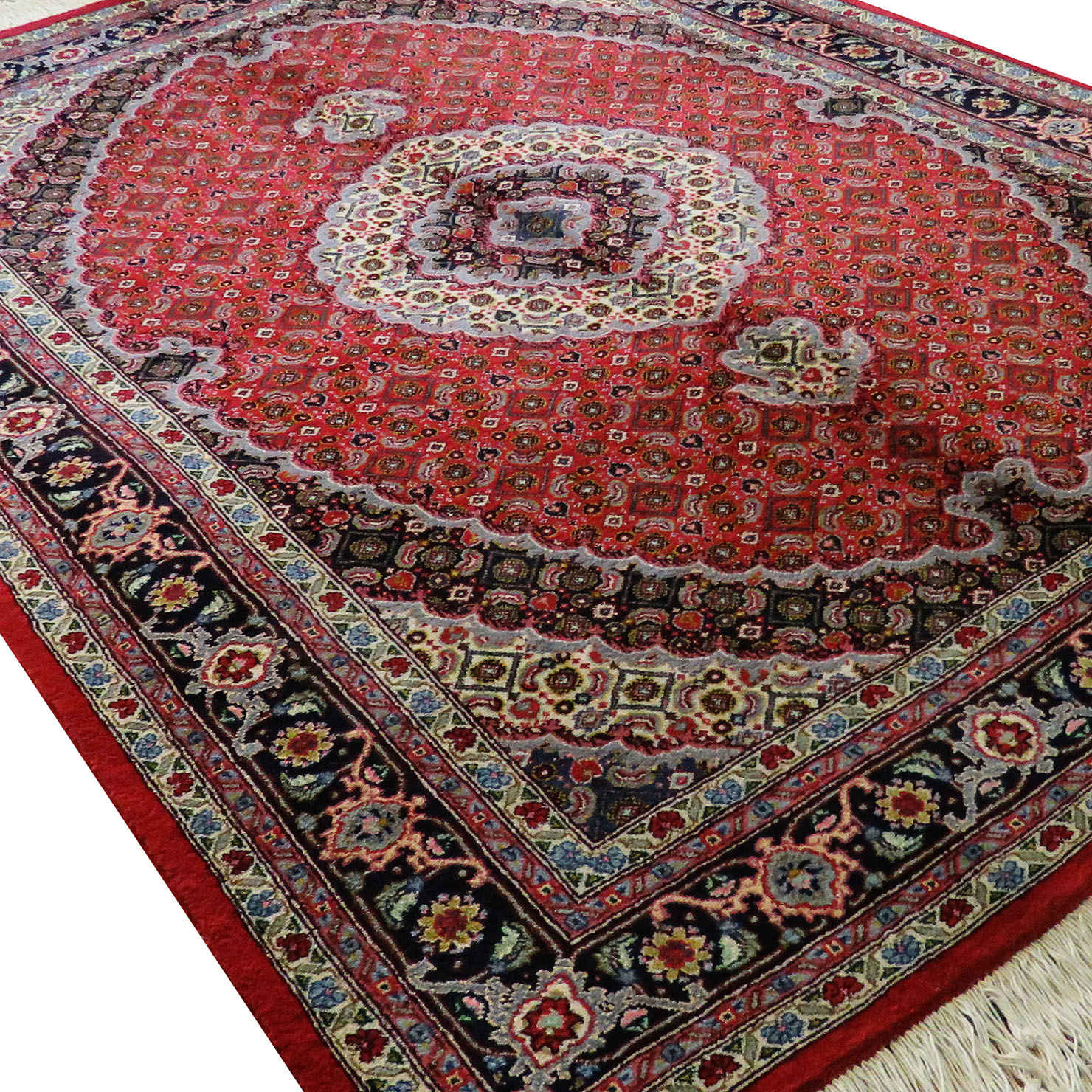 Price and Buy Persian Wool Carpet Genuine Hand-Knotted in Khoy Riz Mahi - Image 3