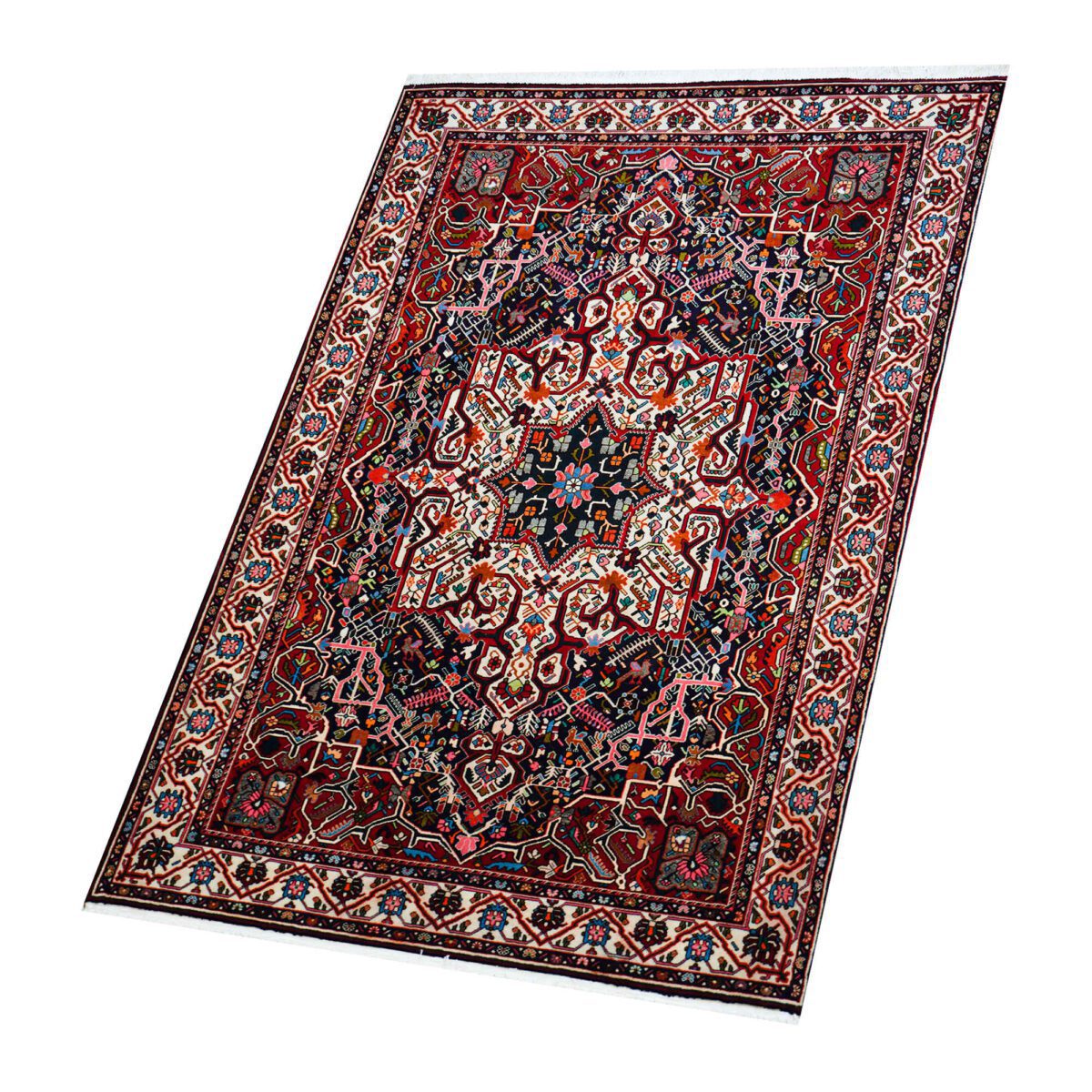 Price and Buy Persian Wool Carpet Hand-Knotted in Chaharmahal & Bakhtiari Heriz - Image 7