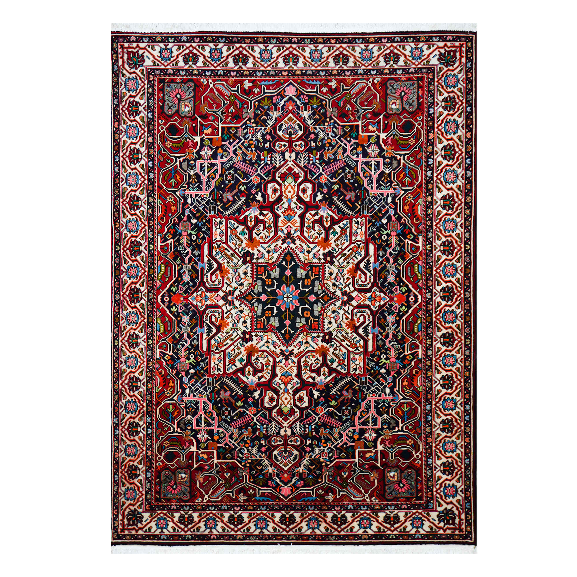 Price and Buy Persian Wool Carpet Hand-Knotted in Chaharmahal & Bakhtiari Heriz