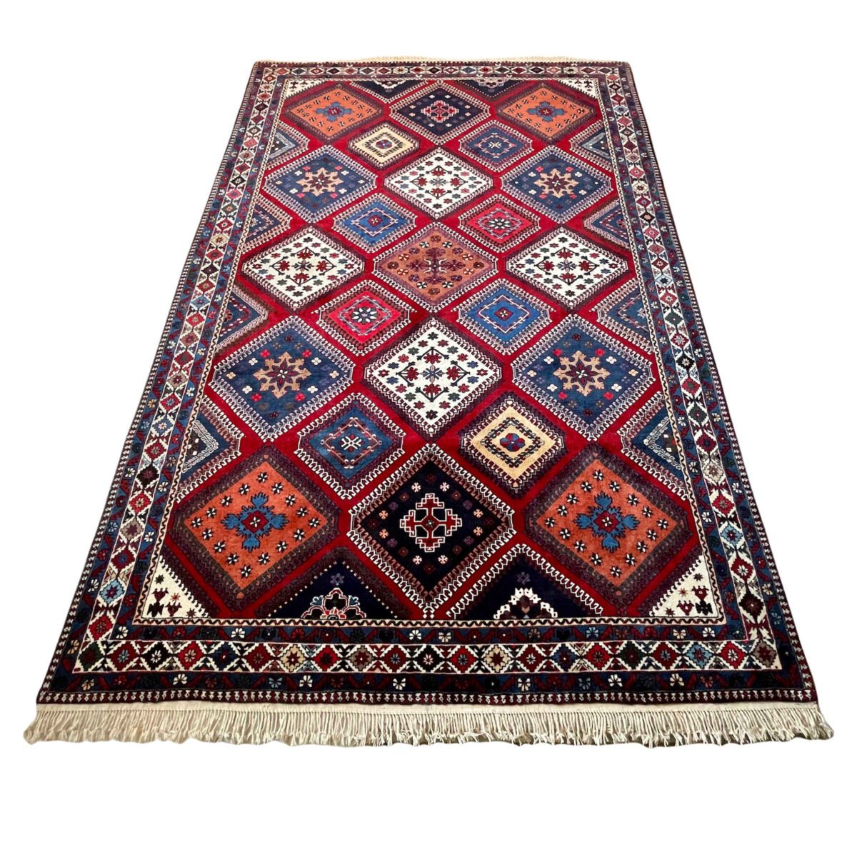 Price and Buy Persian Wool Carpet Hand-Knotted in Chaharmahal & Bakhtiari Yalameh - Image 8