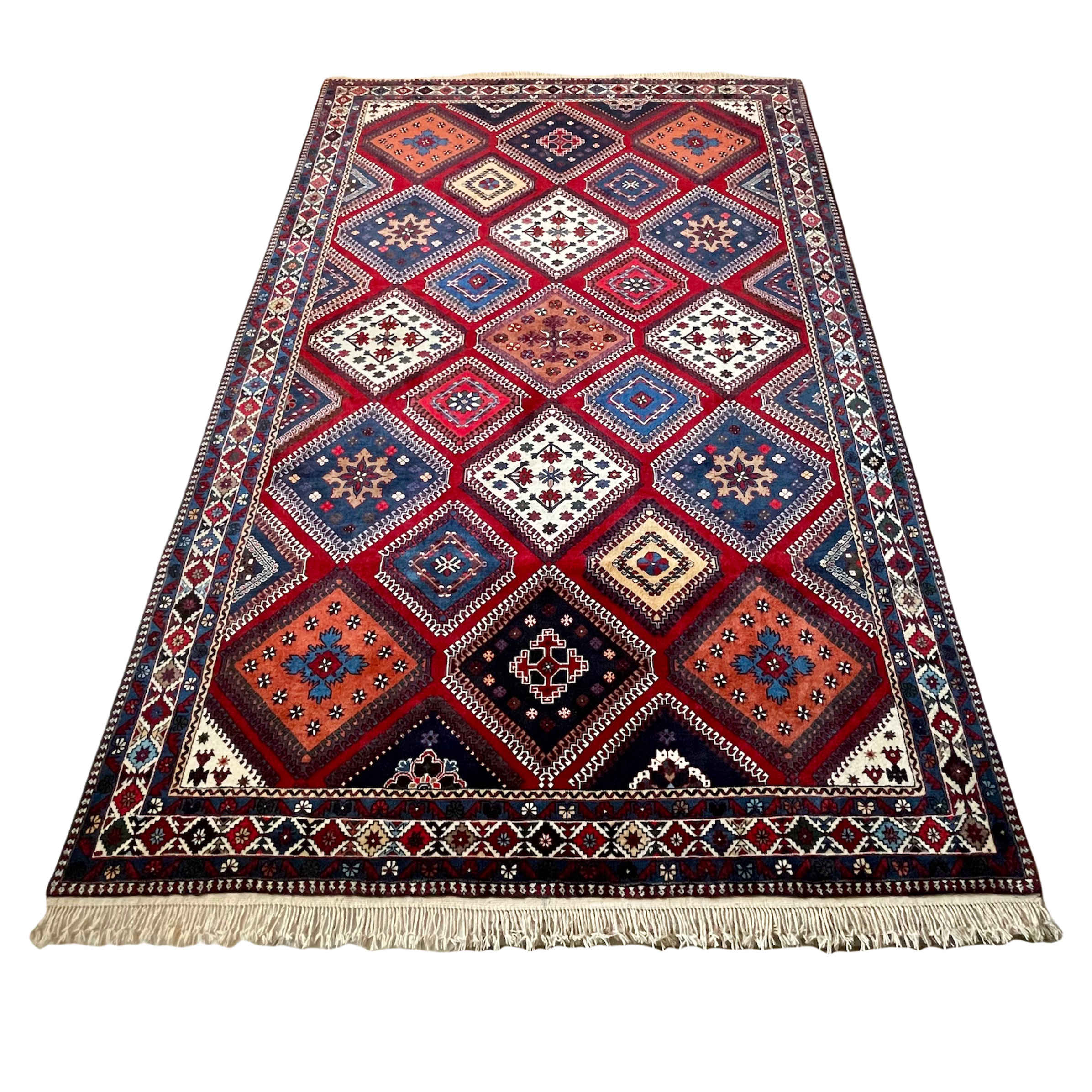 Price and Buy Persian Wool Carpet Hand-Knotted in Chaharmahal & Bakhtiari Yalameh - Image 8