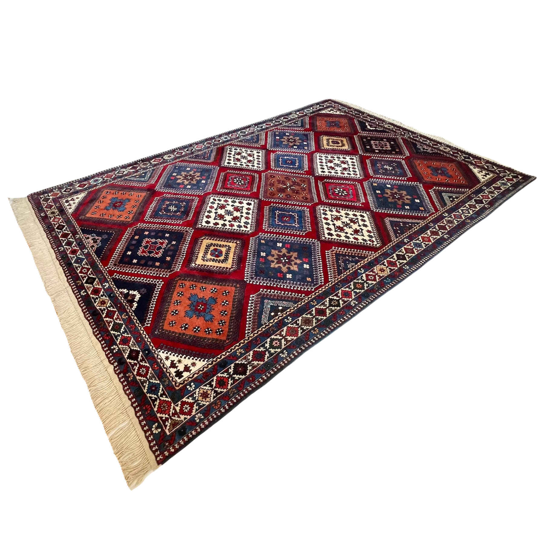 Price and Buy Persian Wool Carpet Hand-Knotted in Chaharmahal & Bakhtiari Yalameh - Image 7
