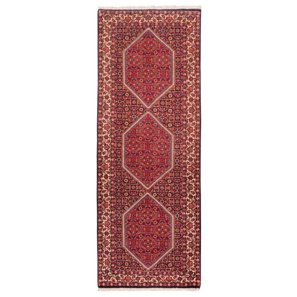 Red-Persian-Hand-Knotted-Rug-Runner-Model-Toranj4-1 Price and Buy Medallion Hand-Knotted Persian Runner Carpet Toranj