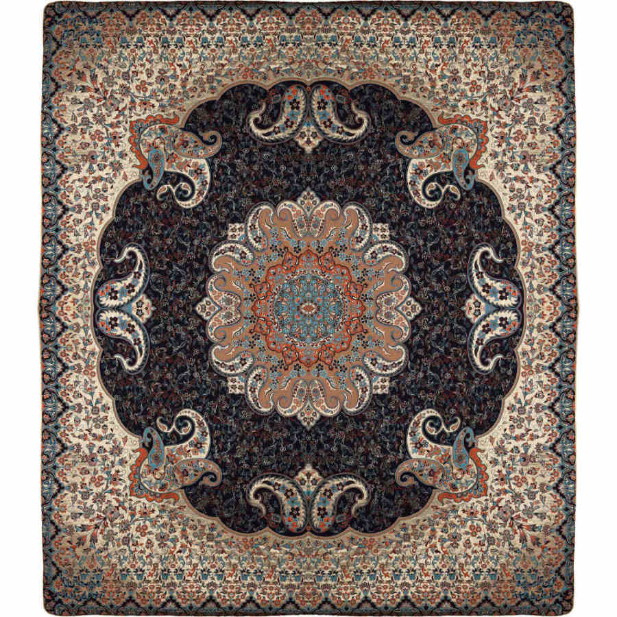 Price and Buy Persian Bedspread Set – Oriental Style Double Size with Termeh Fabric – Toranj - Image 2