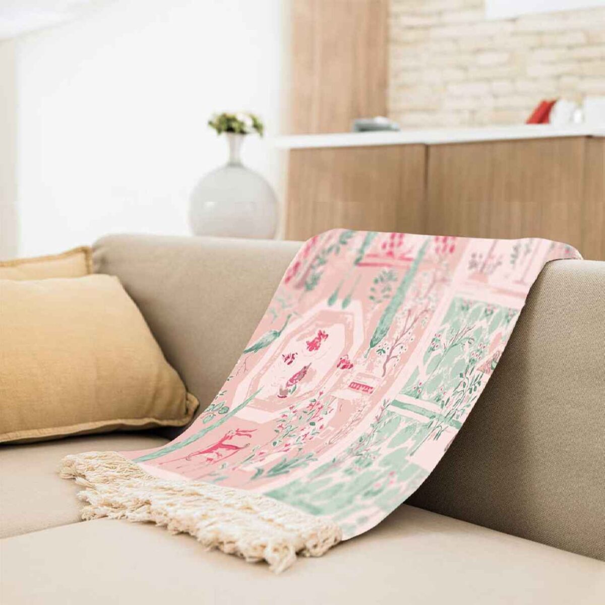 Price and Buy Sofa Throw with Dream City Design – Ideal for Movie Night & Relaxing - Image 2