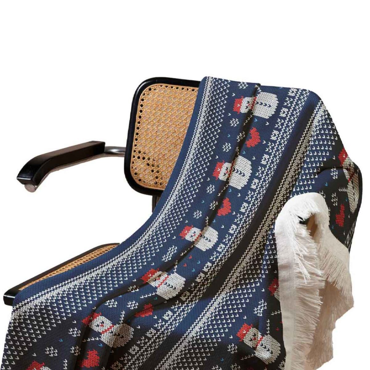 Price and Buy Sofa Throw with Snowman Design – Style to Any Couch or Armchair - Image 4