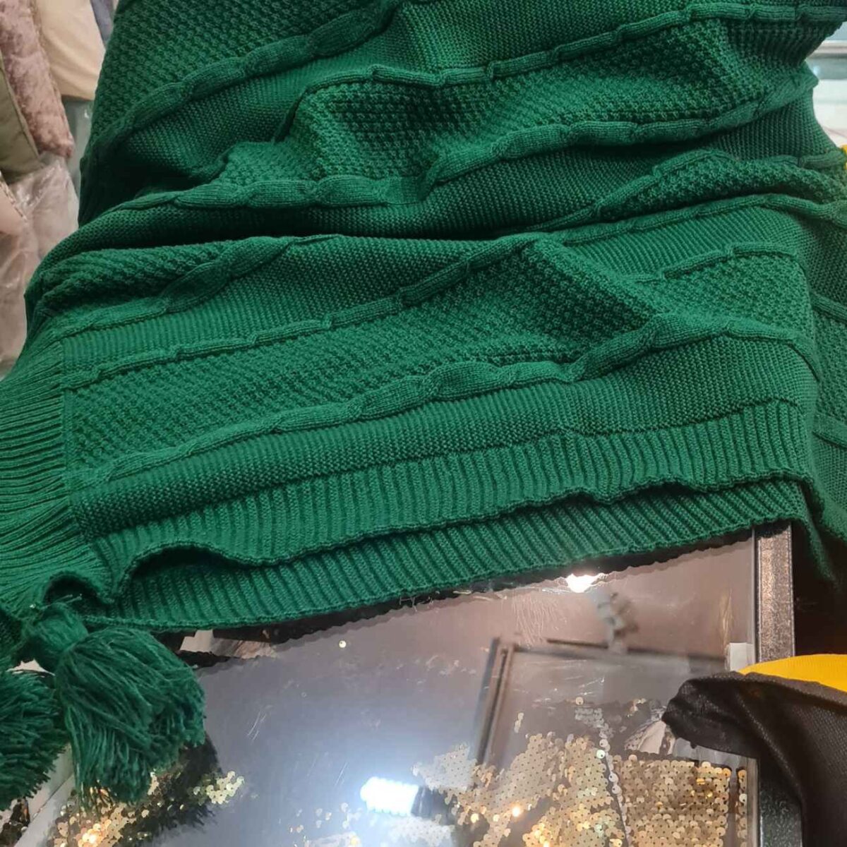 Price and Buy Soft and Warm Knitted Sofa Throw for Couch and Bed – Ideal for Home Décor - Image 4