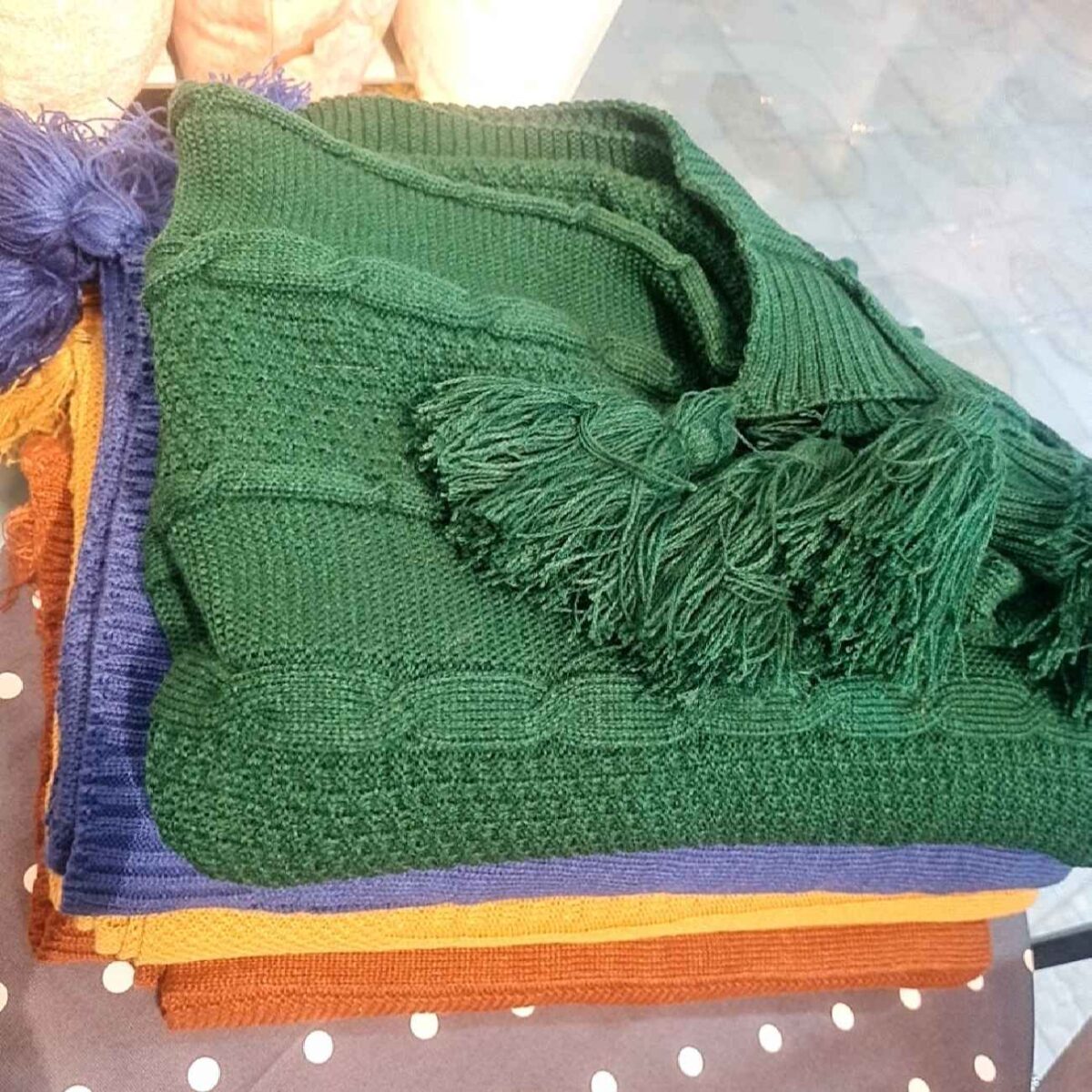 Price and Buy Soft and Warm Knitted Sofa Throw for Couch and Bed – Ideal for Home Décor
