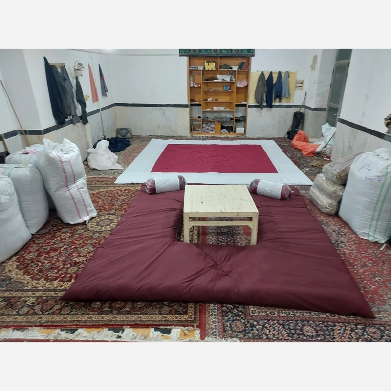 Price and Buy Handmade Velvet Korsi Quilt 4x4 | Traditional Persian Hand-Stitched Comforter - Image 11