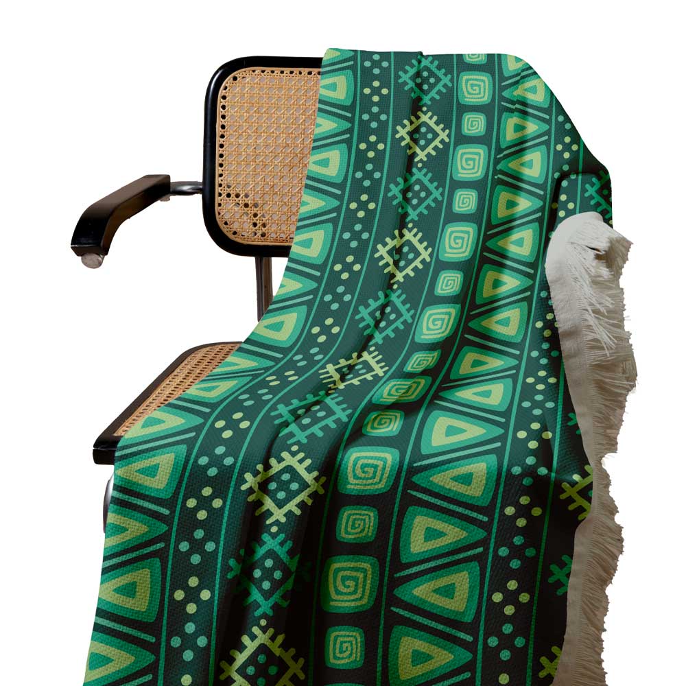 Price and Buy Velvet Throw Soft & Light for Sofa Geometric Pattern - Image 6