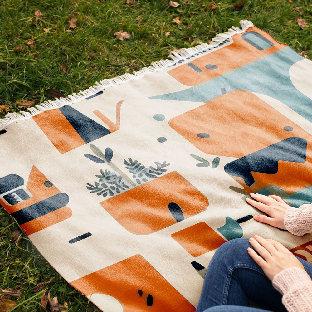 Price and Buy Velvet Throw Soft & Light for Sofa Model Abstract - Image 4
