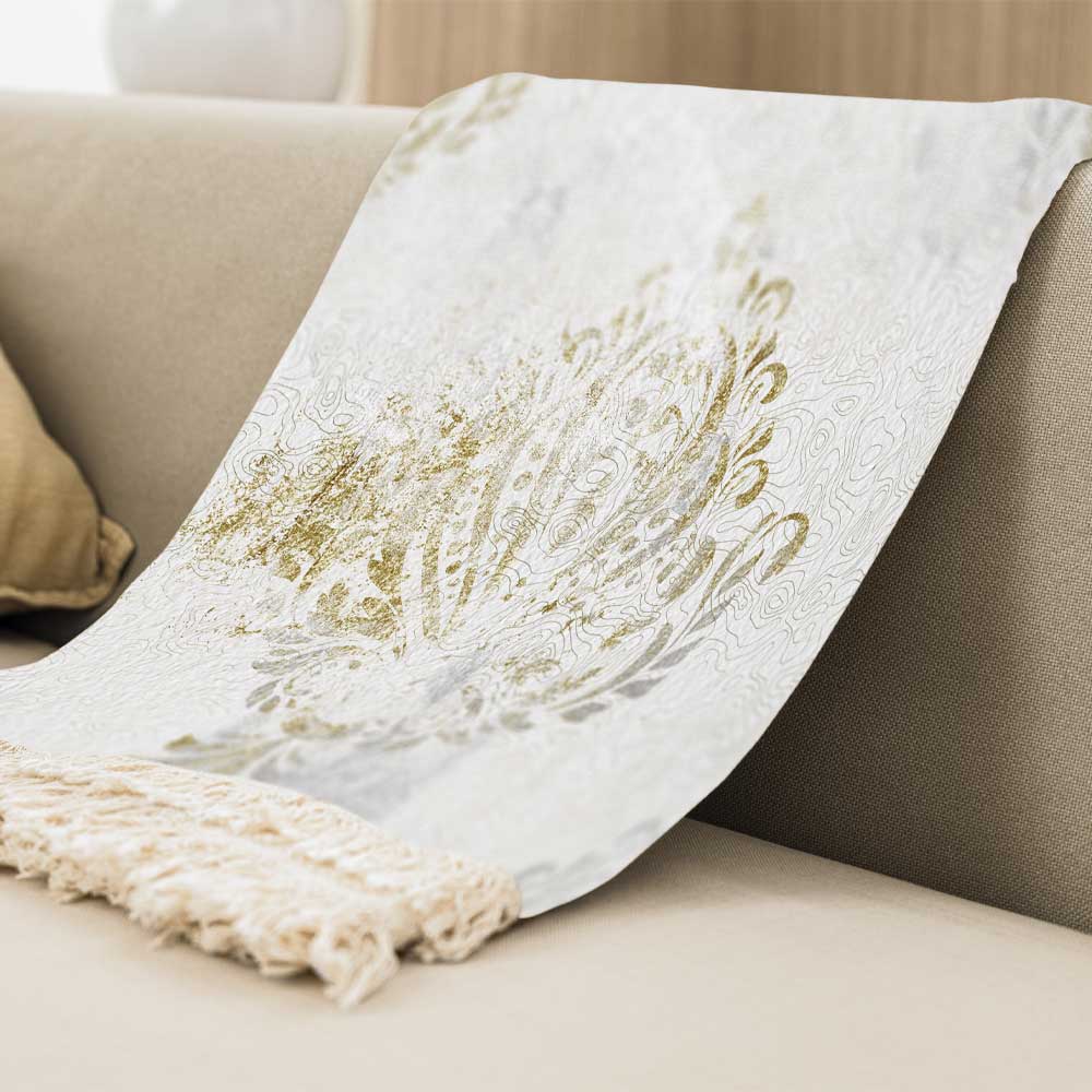 Price and Buy Velvet Throw Soft & Light for Sofa Model Damask - Image 6