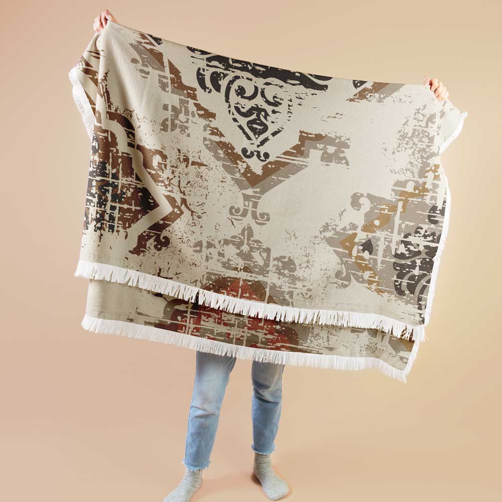 Price and Buy Velvet Throw Soft & Light for Sofa Model Vintage - Image 3