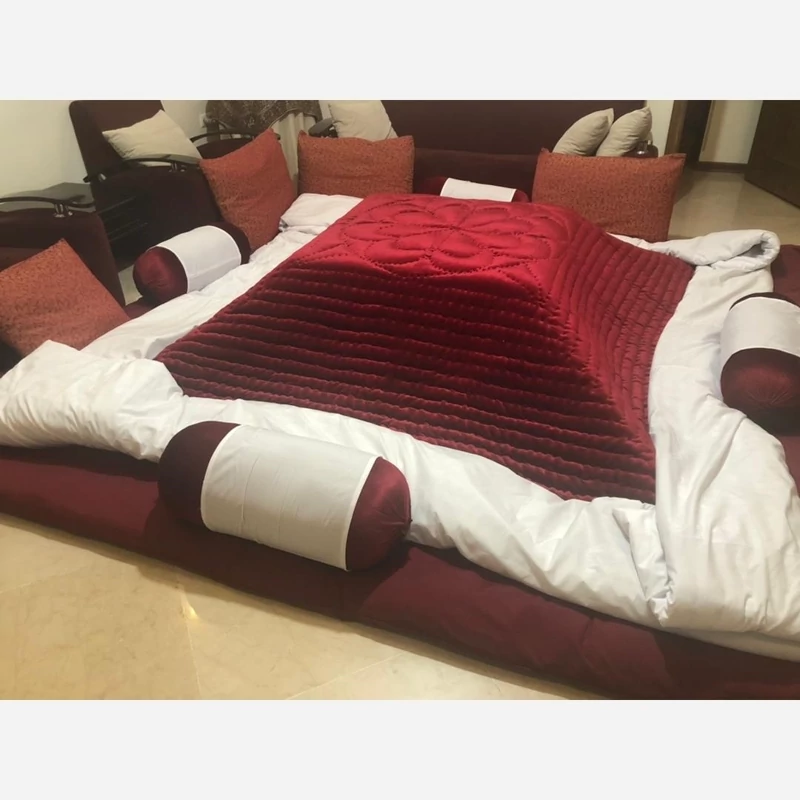 Price and Buy Handmade Velvet Korsi Quilt 4x4 | Traditional Persian Hand-Stitched Comforter - Image 19