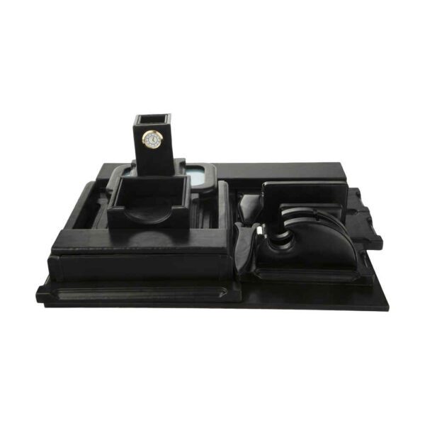 Price and Buy 10-Piece Black Leather Office Desk Organizer Accessories_68fc5e43bd96b.jpeg Price and Buy 10-Piece Black Leather Office Desk Organizer Accessories