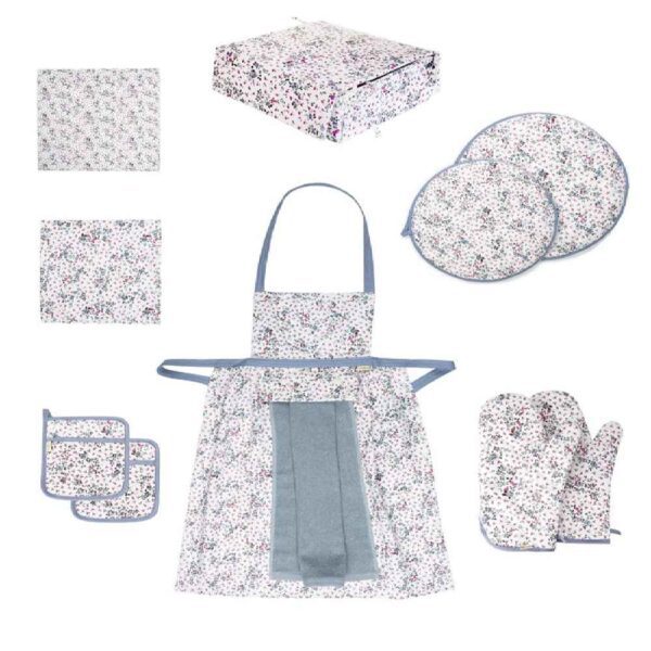 Price and Buy 10 Piece Gray Floral Kitchen Apron Set Model Parzad_68fd273d2af15.jpeg Price and Buy 10 Piece Gray Floral Kitchen Apron Set Model Parzad