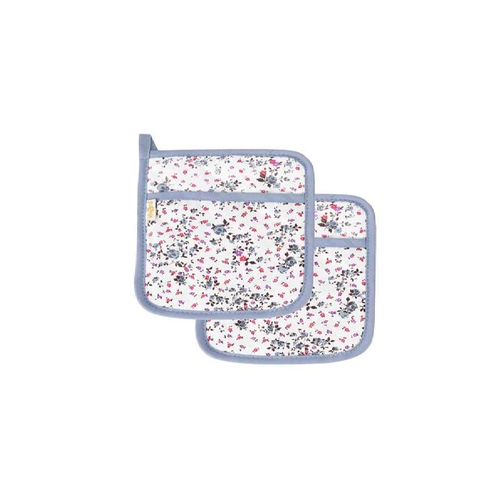 Price and Buy 10 Piece Gray Floral Kitchen Apron Set Model Parzad - Image 3