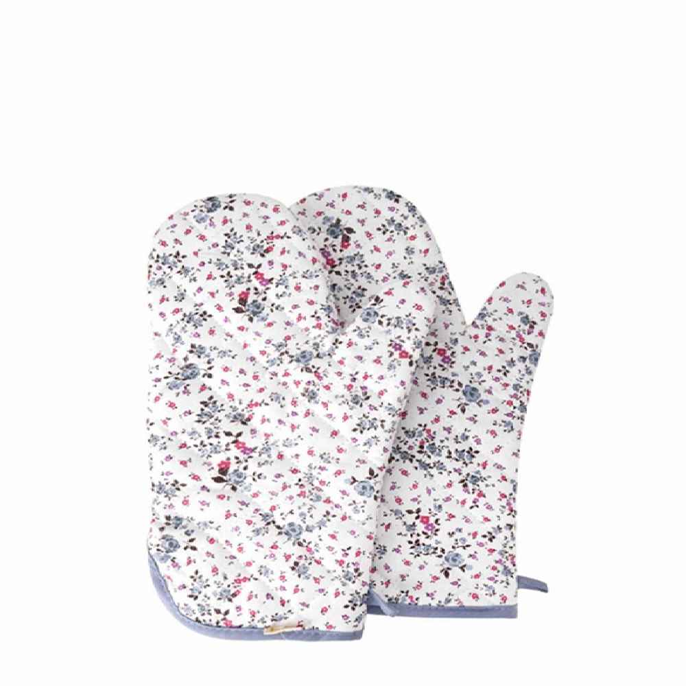 Price and Buy 10 Piece Gray Floral Kitchen Apron Set Model Parzad - Image 5