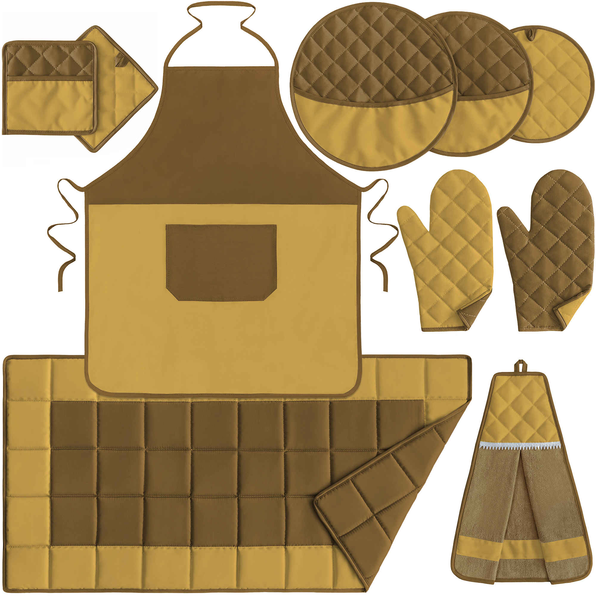 Price and Buy 10 Piece Kitchen Apron Set Model Dorsa