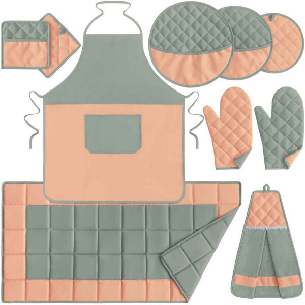 Price and Buy 10 Piece Kitchen Apron Set Model Family_68fdde50adebb.jpeg Price and Buy 10 Piece Kitchen Apron Set Model Family