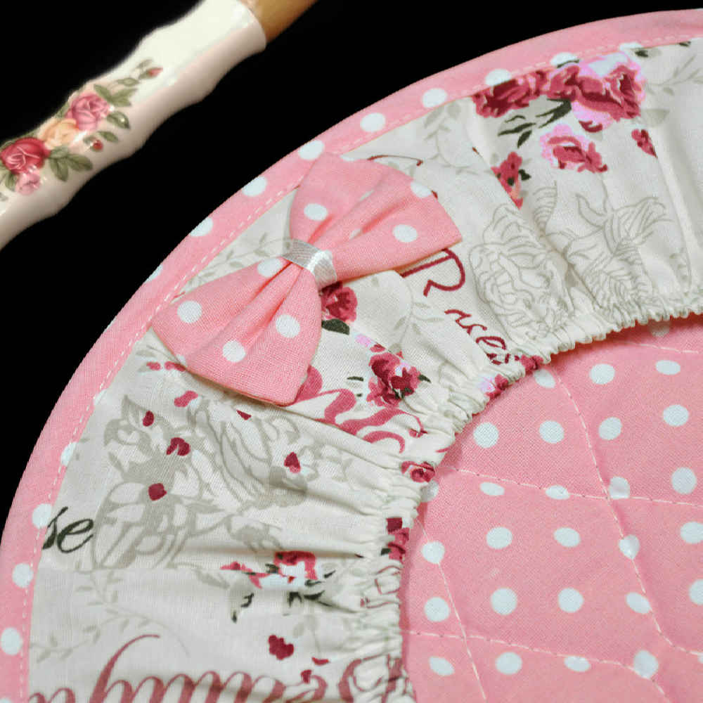 Price and Buy 10 Piece Pink Floral Kitchen Apron Set Model Fama - Image 5