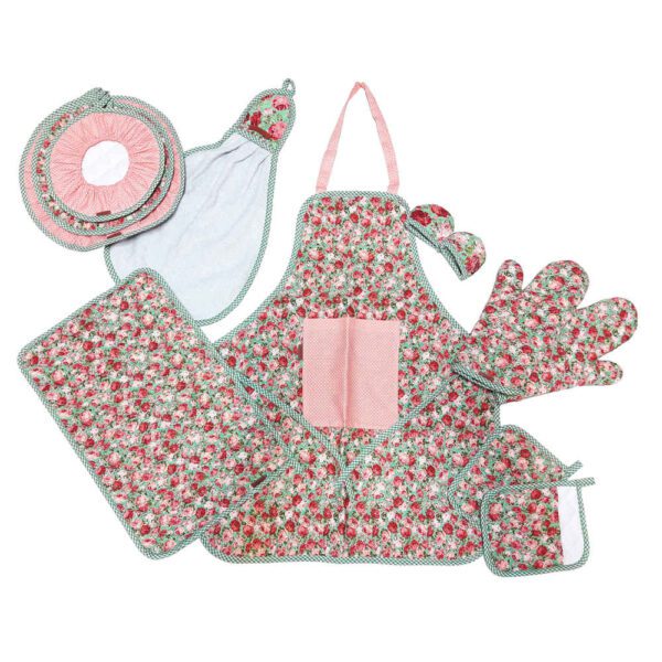 Price and Buy 12 Piece Floral Kitchen Apron Set Model Karchi_68fd27624f65e.jpeg Price and Buy 12 Piece Floral Kitchen Apron Set Model Karchi