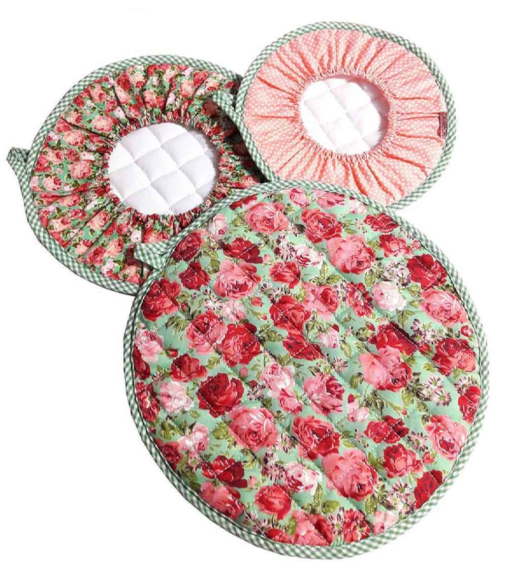 Price and Buy 12 Piece Floral Kitchen Apron Set Model Karchi - Image 3